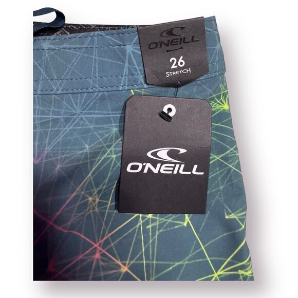 O'Neill Kids Hyperfreak Boardshorts Stretch 26”‎ Galaga Color Swimming - Picture 3 of 6